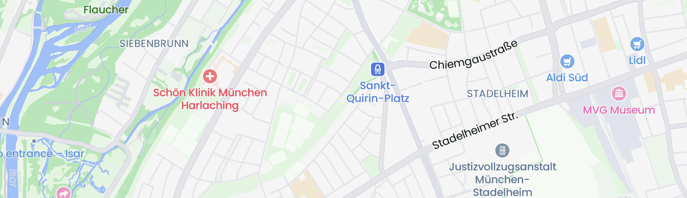 Karte mit dem ungefähren Standort