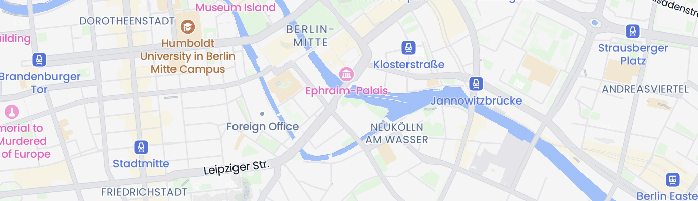 Karte mit dem ungefähren Standort