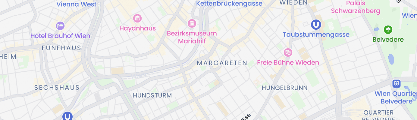 Karte mit dem ungefähren Standort