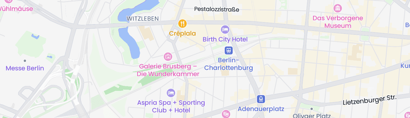 Karte mit dem ungefähren Standort