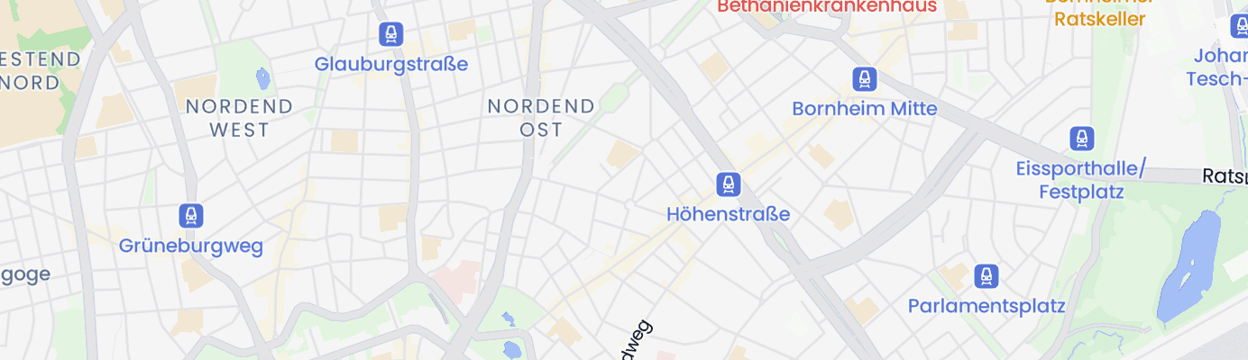Karte mit dem ungefähren Standort