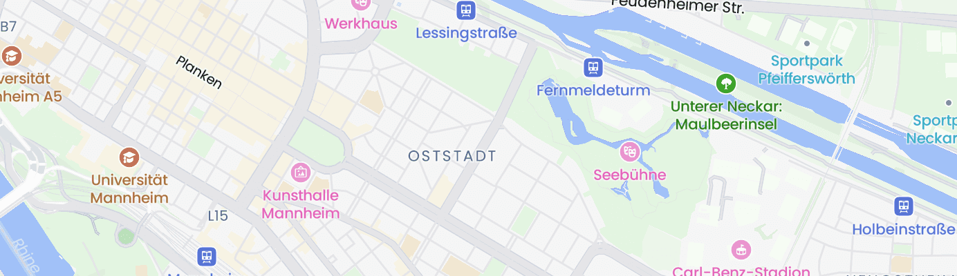Karte mit dem ungefähren Standort