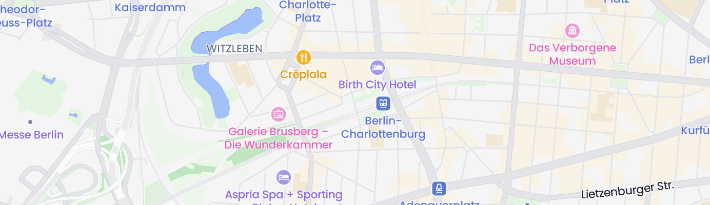 Karte mit dem ungefähren Standort
