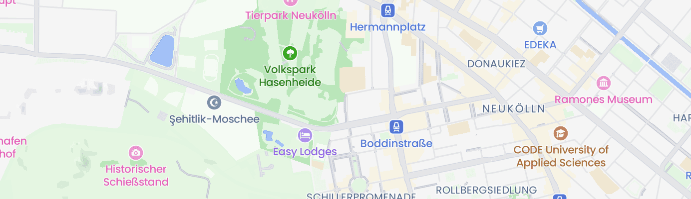 Karte mit dem ungefähren Standort