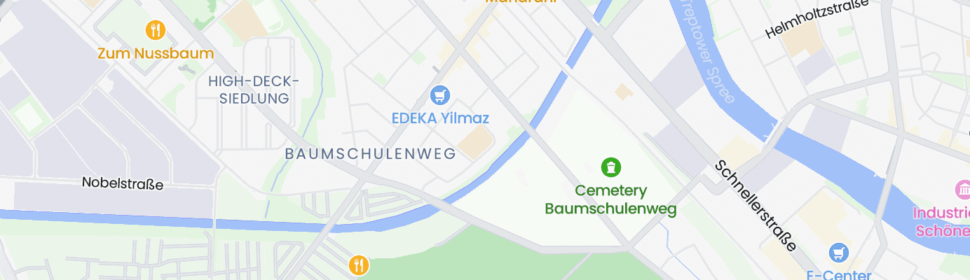 Karte mit dem ungefähren Standort