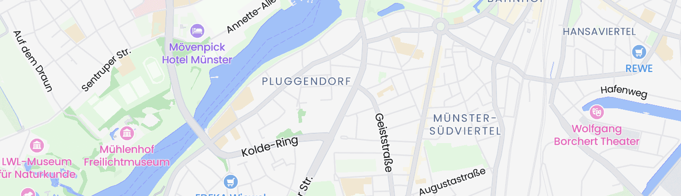 Karte mit dem ungefähren Standort