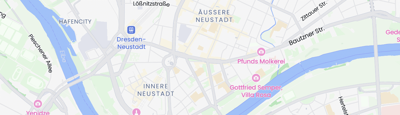 Karte mit dem ungefähren Standort