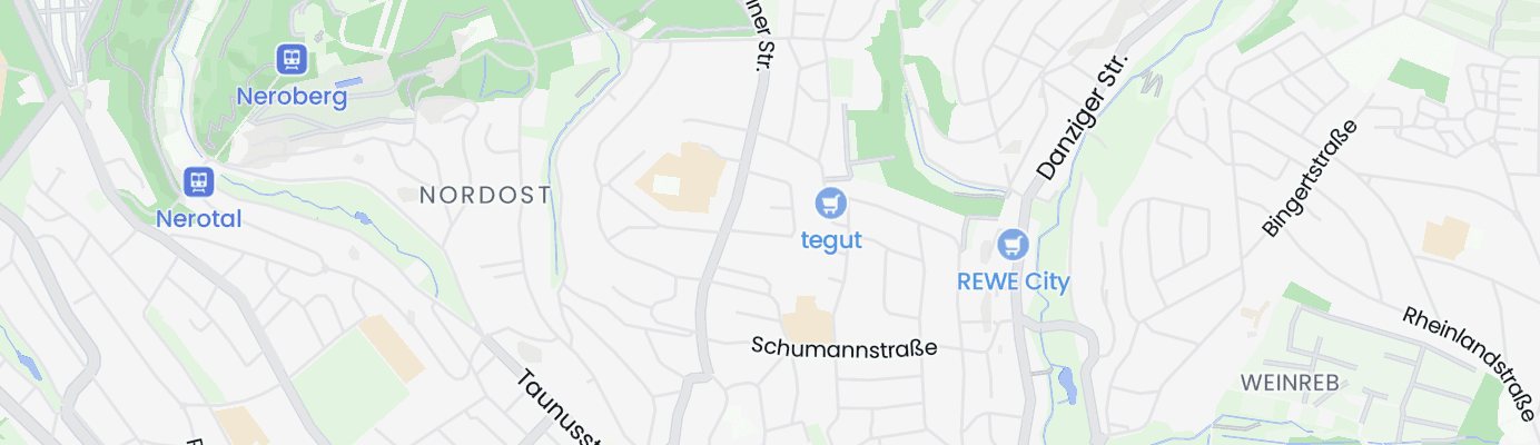 Karte mit dem ungefähren Standort