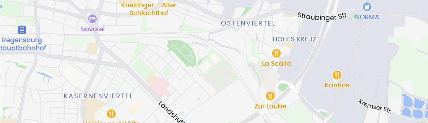 Karte mit dem ungefähren Standort