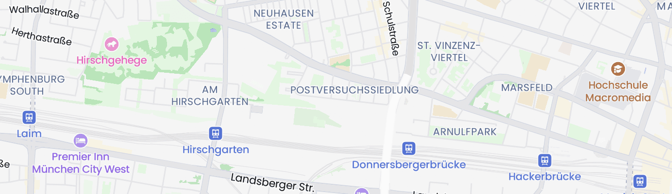 Karte mit dem ungefähren Standort
