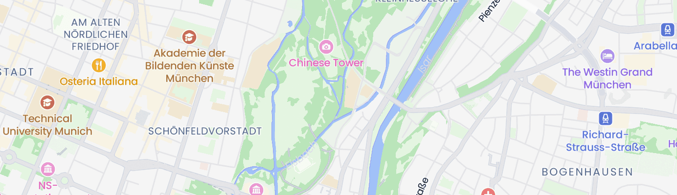Karte mit dem ungefähren Standort
