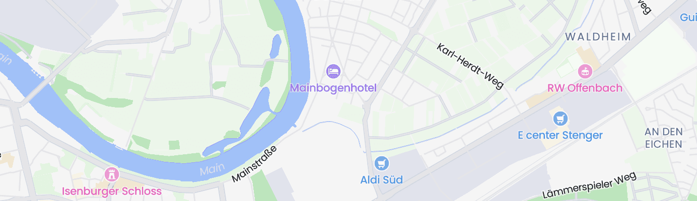 Karte mit dem ungefähren Standort