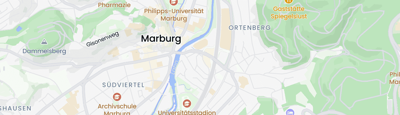 Karte mit dem ungefähren Standort