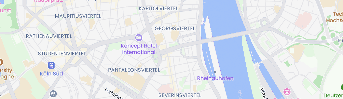 Karte mit dem ungefähren Standort