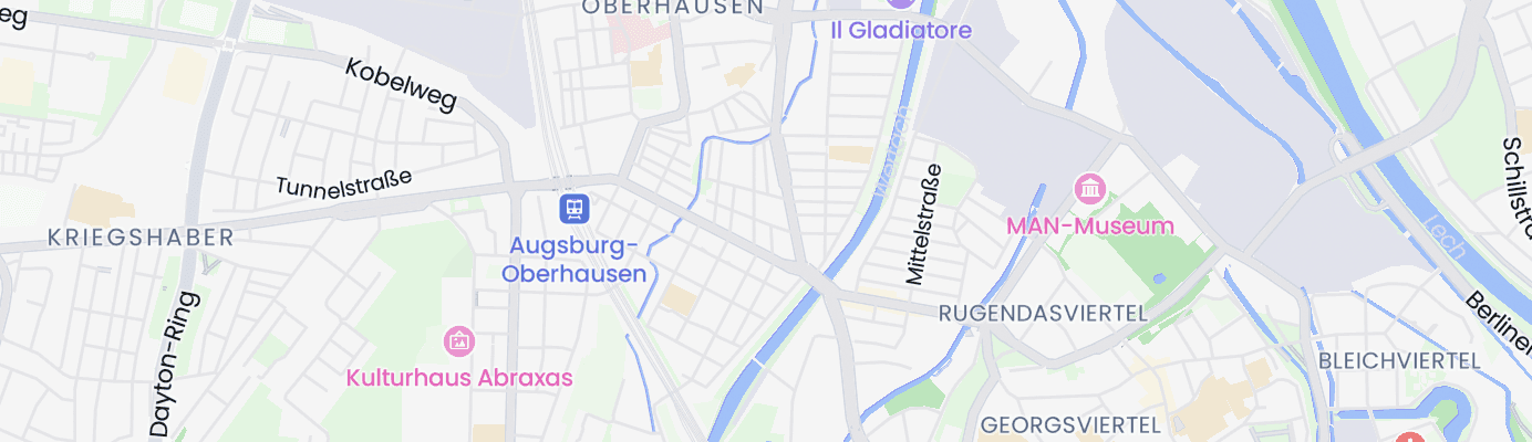 Karte mit dem ungefähren Standort