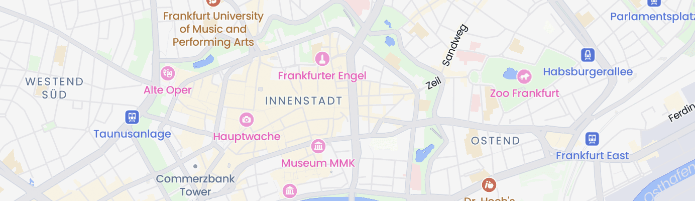 Karte mit dem ungefähren Standort