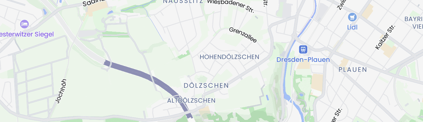 Karte mit dem ungefähren Standort
