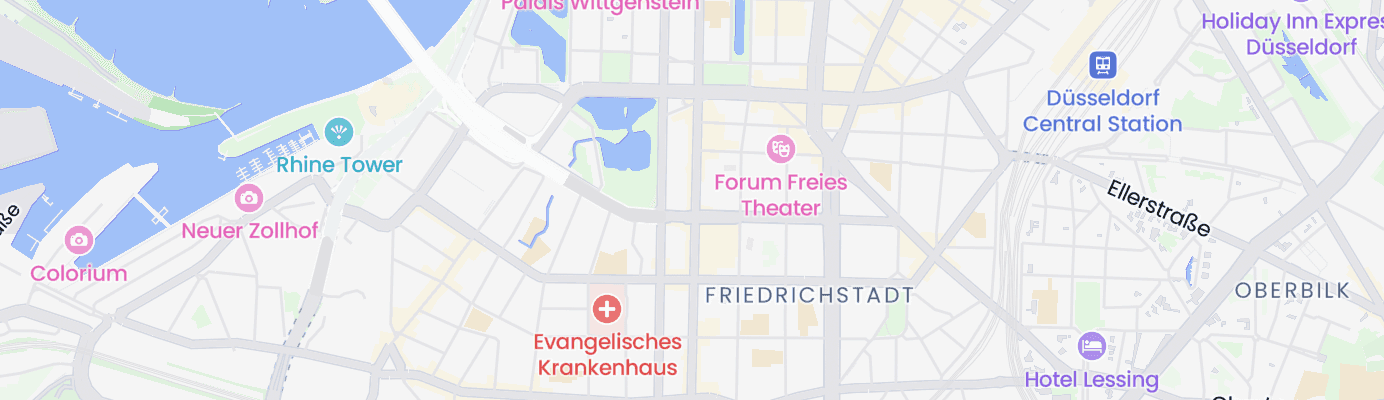 Karte mit dem ungefähren Standort