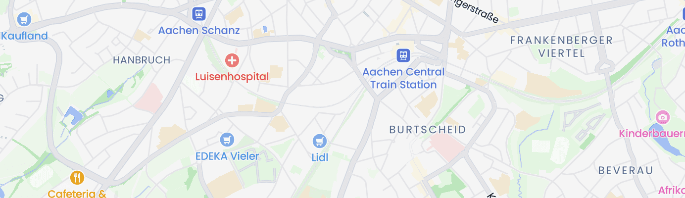 Karte mit dem ungefähren Standort