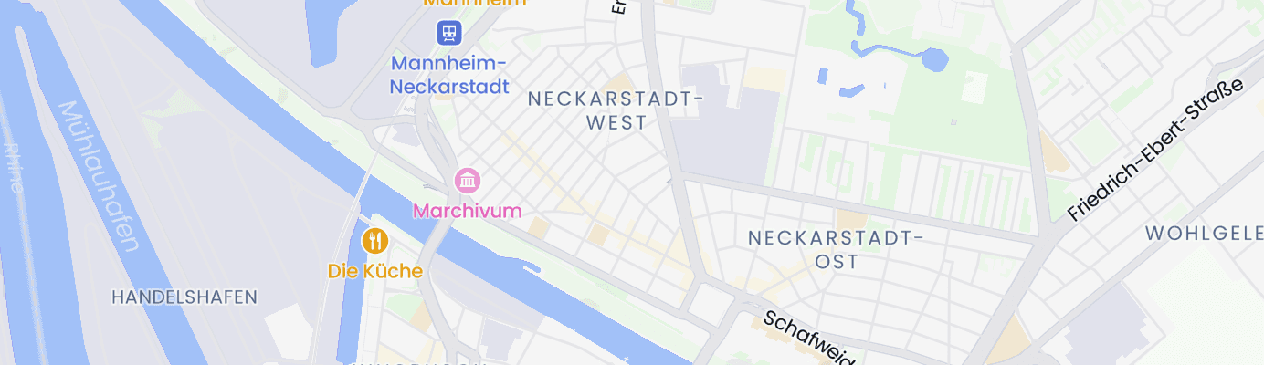 Karte mit dem ungefähren Standort